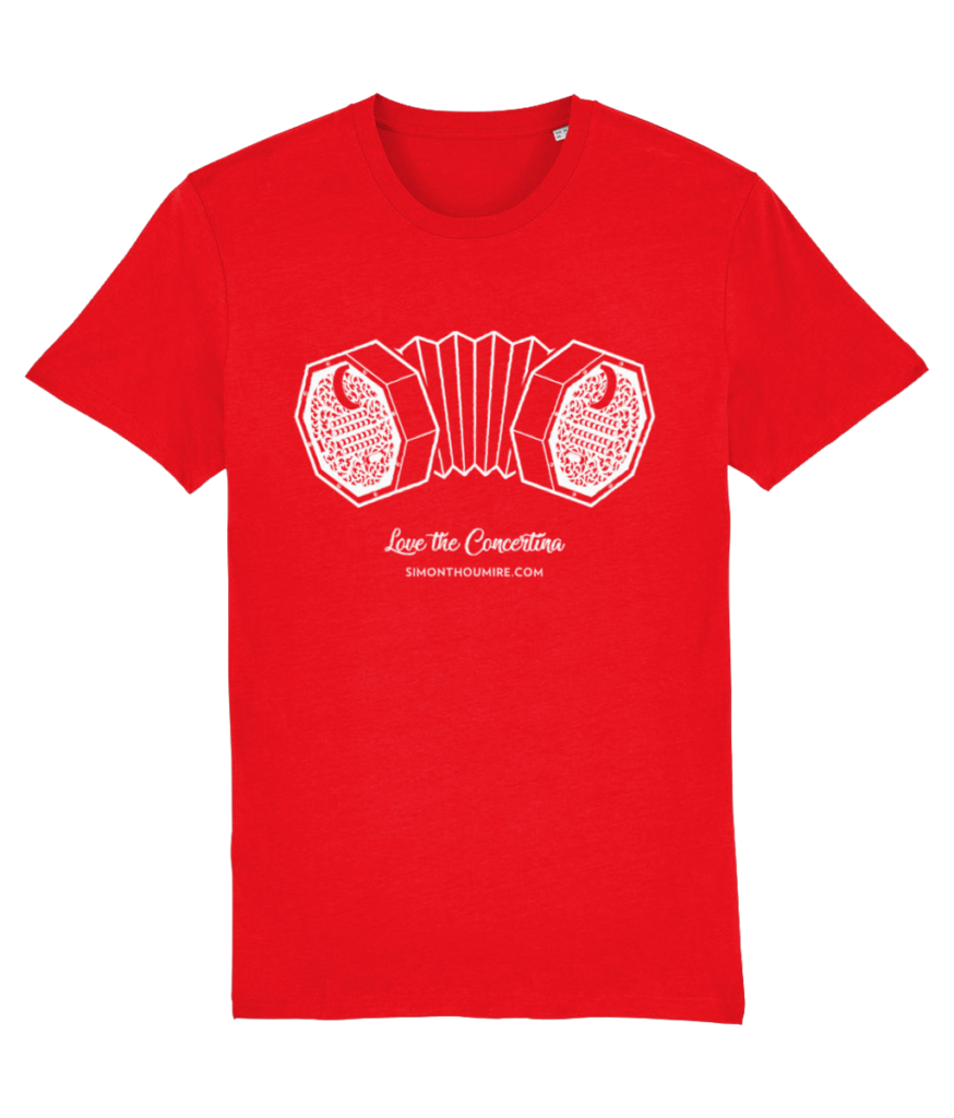 Red Love The Concertina T-Shirt